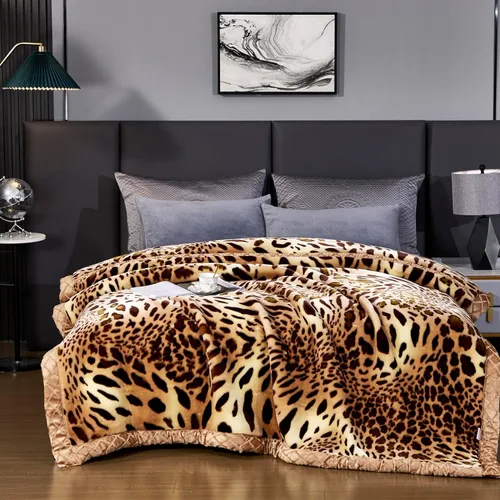 Miniatura 23 de LGYKUMEG Manta coreana con peso de 79 x 91 pulgadas, cálida manta de felpa de forro polar de invierno, súper suave y cálida, manta reversible de 2