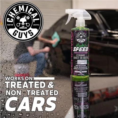 Miniatura 5 de Chemical Guys HydroSpeed - Detalle rápido de cerámica, seguro para automóviles, camiones, SUV, motocicletas, caravanas y más, 32 onzas líquidas