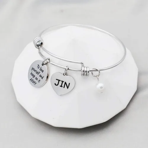 Miniatura 5 de G-Ahora Kpop Army Bracelet Kpop Bangtan Boys Jewelry JIMIN JK JIN RM SUGA JHOPE V Bracelet Best Gift for The Army