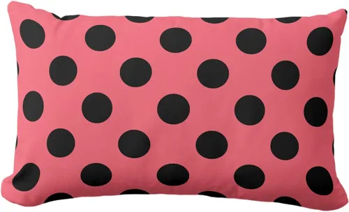 Miniatura 48 de Fundas de almohada de lunares negros sobre beige de 16 x 16 pulgadas, fundas de almohada decorativas rústicas y cuadradas para decoración del sofá