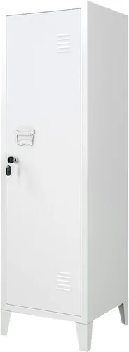 Miniatura 3 de MIOCASA Gabinete de Metal para Oficina en Casa Gabinetes de Almacenamiento con Puertas y Estantes Gabinete de Archivos con Cerradura Organizador