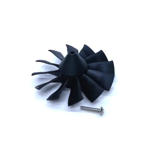Miniatura 14 de EDF 2.756 in 6S 2300KV 12 aspas 25.2V ventilador eléctrico conducido, Hobby RC Jet Engine Hélice, Piezas del motor de coche RC, Motor sin escobillas