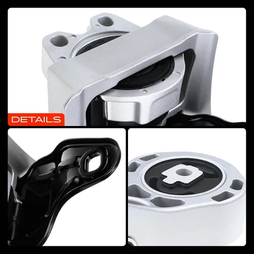 Miniatura 9 de A-Premium 3 piezas de kit de montaje para motor, transmisión y puntal de torque compatible con Ford Focus 2008 2009 2010 2011, transmisión