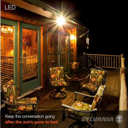 Miniatura 3 de Sylvania Night Chaser - Bombilla LED PAR38, 250 W = 23 W, 22 años, regulable, súper brillante 2650 lúmenes, clasificación húmeda, 3000 K