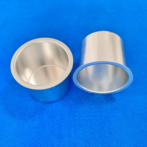 Miniatura 6 de SEETOOOGAMES Inserto de taza para mesa de póquer de aluminio jumbo con caída (paquete de 2) (plateado)