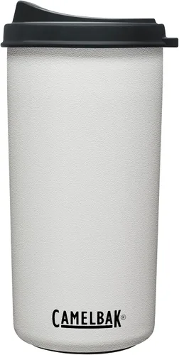Miniatura 9 de CamelBak MultiBev - Botella de agua con aislamiento de acero inoxidable y taza de viaje Blanco