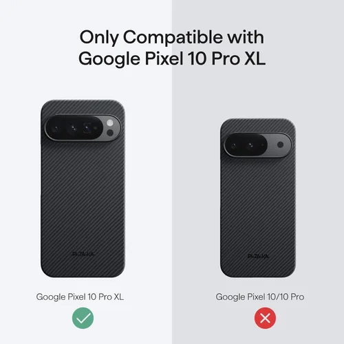 Miniatura 6 de pitaka Funda para Pixel 10 Pro XL de 6.8 pulgadas, funda ultradelgada para Google Pixel 10 Pro XL con sensación táctil sin funda, tejido de fibra