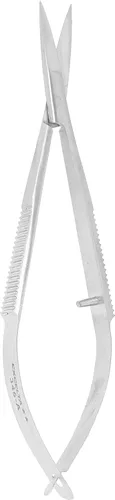 Excelta - 346A - Tijera - Micro apertura automática - Recta - Dos estrellas - SS - Longitud de la hoja 0.5" (12.5mm), 0.086" de altura, 0.33" de