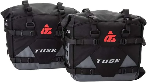 Miniatura 7 de TUSK Pannier Racks Pilot Pannier Bags with Top Rack CRF250 L Rally 2013-2020