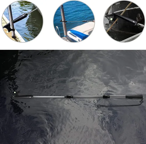 Miniatura 6 de SAN LIKE Boat Hooks, Boat Hook Docking with Telescopic Pole,Floating,Durable,Rust-Resistant Boating Poles with Luminous Bead Boating Accessories