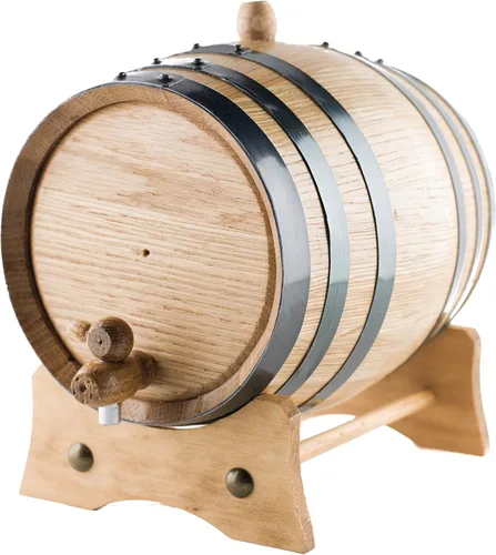 Barril de envejecimiento de roble americano de 3 litros | Hecho a mano con roble blanco americano | Envejece tu propio whisky, cerveza, vino,