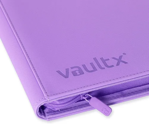 Miniatura 8 de Vault X Carpeta de 9 bolsillos con cremallera para tarjetas, 360 tarjetas, material de álbum Exo-Tec premium, 20 páginas de carga lateral, carpeta