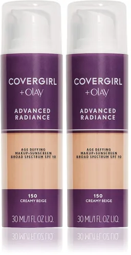 Miniatura 15 de COVERGIRL Advanced Radiance - Maquillaje de base que desafía la edad, beige pulido, 1 onza (el embalaje puede variar)