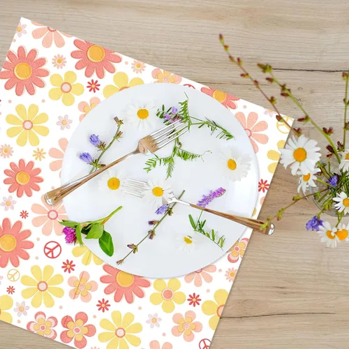 Miniatura 5 de Honoson Servilletas de Papel Desechables para Cóctel de Invitados Servilletas de Bebidas para Cena Toalla de Mano para Suministros de Fiesta
