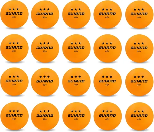 20 paquetes de pelotas de ping pong, pelotas de tenis de mesa de 3 estrellas, más de 40 pelotas de pong para competencia y juego recreativo, pelota