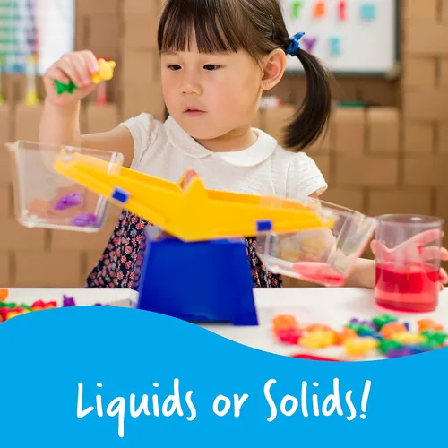 Miniatura 7 de Learning Resources Primary Science - Lupas jumbo con soporte (6 piezas) y balanza de balanza de balde de balde