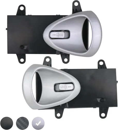 Miniatura 4 de APPERFiT Par de manijas de puerta interior Compatible con Nissan 350Z 2003 2004 2005 2006 2007 2008 2009