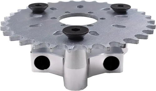 Miniatura 6 de Adaptador de piñón 38T apto para cadena 415 49cc 50cc 66cc 80cc 2 tiempos bicicleta motorizada
