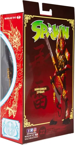 Miniatura 9 de McFarlane Toys Spawn: Mandarin Spawn Figura de acción de 7