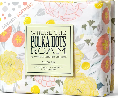 Miniatura 15 de Juego de sábanas con estampado floral en blanco y negro para cama individual – Juego de 3 piezas de sábanas florales súper suaves con sábana bajera