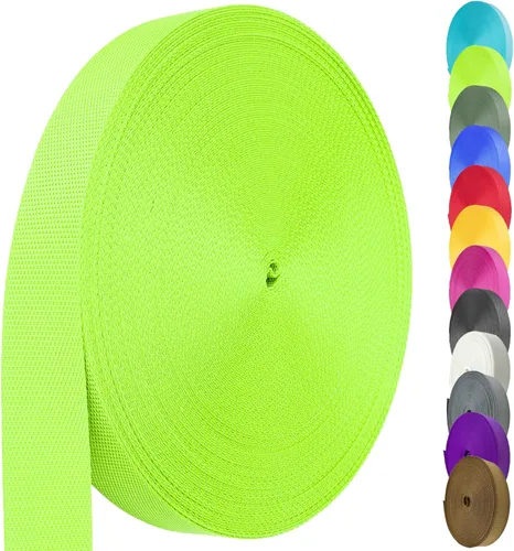 Miniatura 12 de Cinta de nailon de 1.5 pulgadas, correa de nailon resistente de 12 yardas, cinta de nailon duradera para equipo de interior o exterior, manualidades
