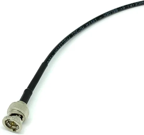 AV-Cables Cable BNC 3G/6G HD SDI Mini RG59 - Belden 1855a (1.5 pies, negro)
