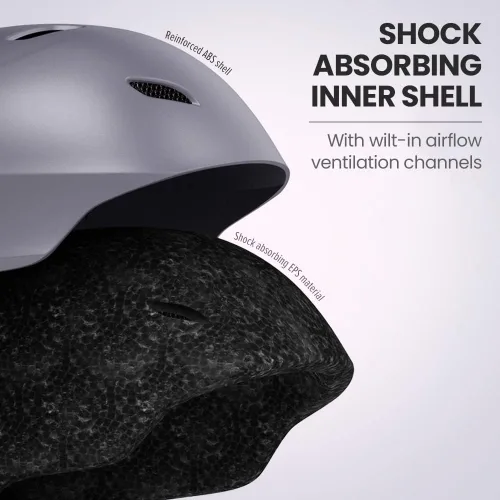 Miniatura 3 de OutdoorMaster Kelvin - Casco de esquí y snowboard para hombres, mujeres y jóvenes Gris