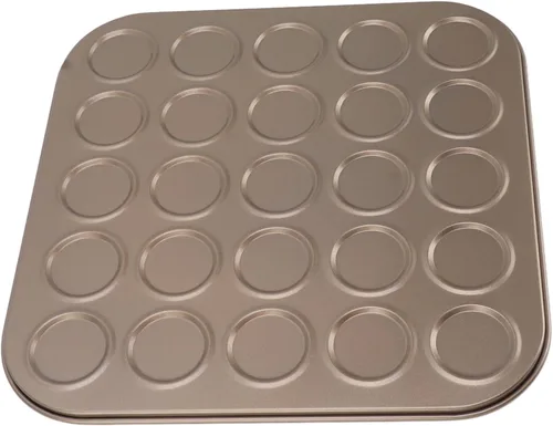 Miniatura 5 de Zerodis Molde superior para magdalenas, revestimiento antiadherente que libera fácilmente muffins, resistente a altas temperaturas, bandeja