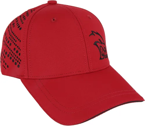 Miniatura 6 de Dodge Sombrero bordado SRT Hellcat Performance con protección UV y absorción de humedad para hombre Gorra de papá, Rojo/Negro