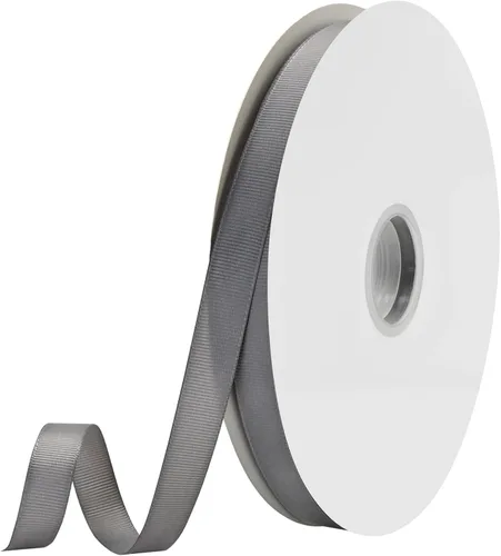 Miniatura 27 de Cinta blanca de grogrén de 1-1/2 pulgadas x 50 yardas para envolver regalos, muy adecuada para decoración de bodas, ramos, manualidades, costura