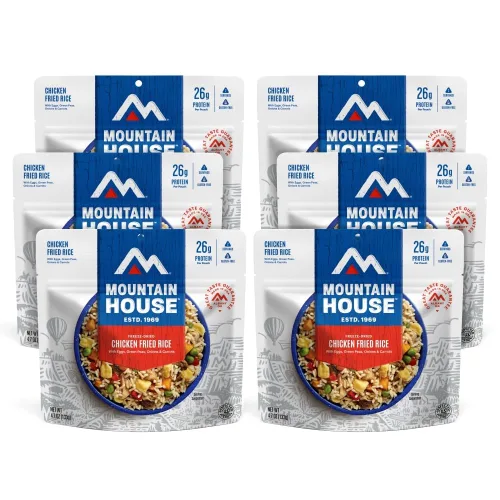Miniatura 24 de Mountain House granola con leche y arándanos Comida liofilizada para mochileros y camping Pack de 6