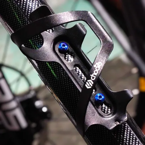 Miniatura 6 de CNC Pernos de jaula de botella de agua, pernos de jaula de botella de bicicleta, azul