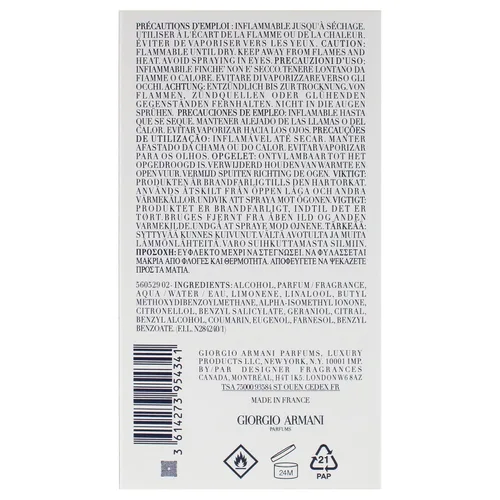 Miniatura 7 de GIORGIO ARMANI Acqua di Gio Eau de Parfum 3.4 fl oz