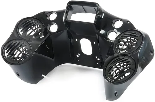 Miniatura 2 de Carenado interior ABS w Quad 6.5" vainas de altavoz para 94-13 Harley Touring Road Glide FLTRX 1994-2013
