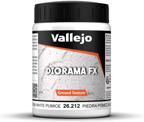 Miniatura 8 de Vallejo - Diorama FX Texturas de Suelo Piedra Blanca 200 ml (6.76 fl.oz.) Color Acrílico Premium para Modeladores y Entusiastas de Miniaturas
