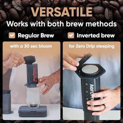 Miniatura 5 de ALTURA Filtro de acero inoxidable MESH XL para cafeteras AeroPress, repuesto de filtro de metal reutilizable para rico sabor, viajes y preparación