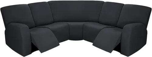 Miniatura 13 de PureFit - Funda para consola reclinable para fundas de sofá reclinable, fundas deslizantes súper elásticas para la parte media del sofá reclinable