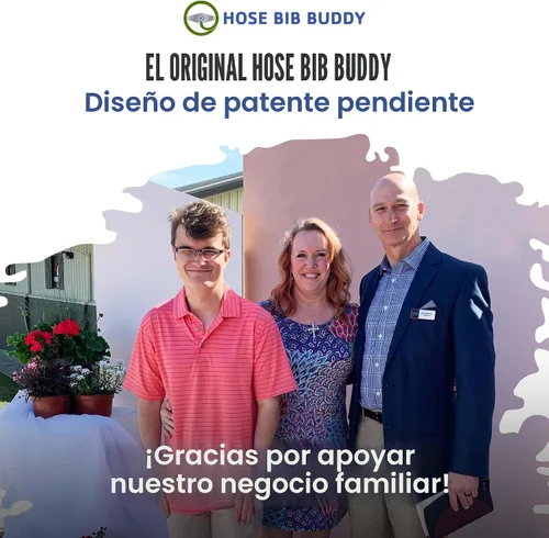 Miniatura 7 de The HOSE BIB BUDDY - Placa de montaje de espita más fina La única deslizante. Patentada Sin extracción de grifo! Reparación de grifos