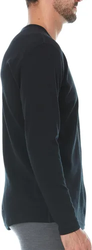 Miniatura 3 de Minus33 Chocorua - Camisas de peso medio para hombre, 100% lana merina, capa base térmica de manga larga, opciones grandes y altas