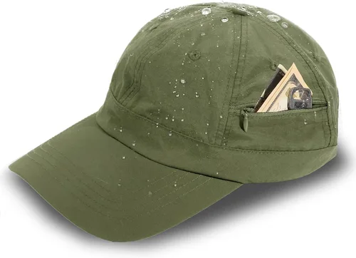 Miniatura 28 de Gorra de béisbol impermeable para hombre, sombrero de lluvia plegable para correr al aire libre, sombrero de pesca solar