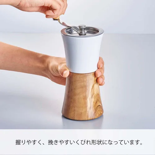 Miniatura 2 de Hario Molino de café de cerámica de madera de oliva