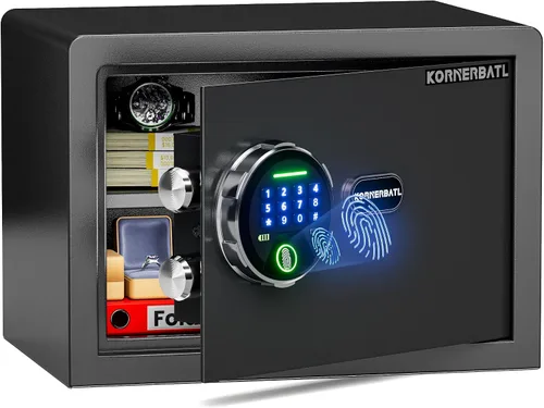 Miniatura 9 de KornerBatl Caja fuerte inteligente para pistola de huellas dactilares con bloqueo biométrico