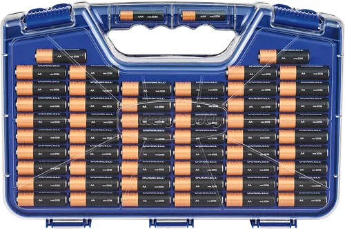 Miniatura 9 de Ontel Battery Daddy - Estuche organizador y de almacenamiento con probador, almacena y protege hasta 180 baterías, doble cara, diseño duradero