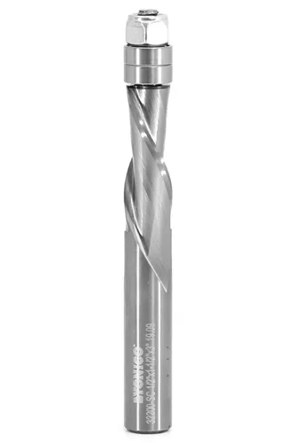 Miniatura 9 de YONICO Broca de carburo sólido para enrutador de corte empotrado en espiral de 1/4 pulgadas con corte superior de 1/4 pulgadas 14119