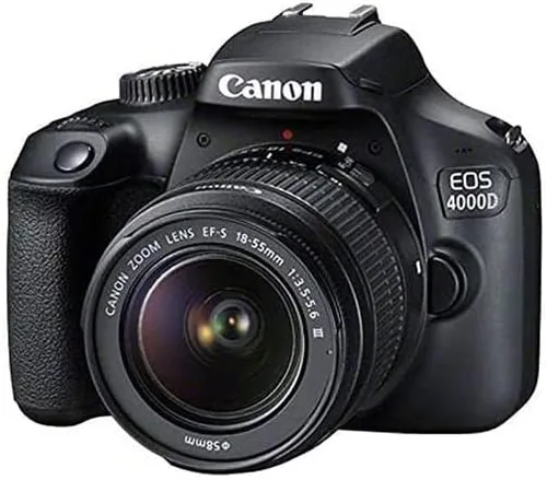 Miniatura 5 de Canon EOS 4000D / Rebel T100 Cámara DSLR con lente de 0.709-2.165 in, tarjeta de memoria de 64GB, funda, software fotográfico, batería LPE10