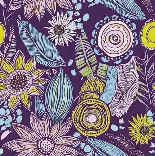 Miniatura 9 de Papel tapiz bohemio para despegar y pegar, papel de contacto floral vintage oscuro, papel de pared retro de flores botánicas autoadhesivo