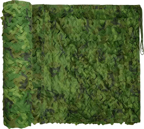 Miniatura 21 de LOOGU Red de camuflaje de bosque personalizada para campamento, caza, militar, red de camuflaje de 6.5 x 10 pies, 6.5 x 26 pies, 10 x 10 pies, 10 x