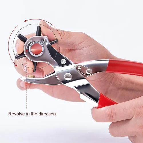 Miniatura 2 de Perforadora, NEU MASTER Perforadora de Cuero de Servicio Pesado para Cinturones, Correas de Reloj, Correas, Collares de Perro, Monturas, Zapatos