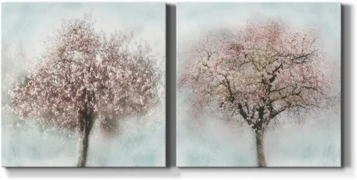 Miniatura 25 de Renditions Gallery Arrangement of Spring I - Arte de pared, decoración en lienzo de alta calidad con envoltura de galería, listo para colgar, 10