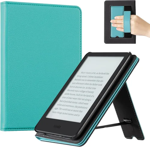 Miniatura 10 de CoBak Case for 6" E-Reader - PU Leather Smart Cover with Auto Sleep/Wake & Hand Strap